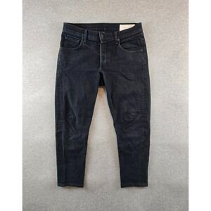 Rag & Bone New York Fit 2 Slim Jeans Womens 30W 30L Black Standard Issue Capri‎